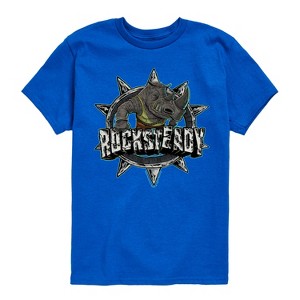 Boys' - Teenage Mutant Ninja Turtles Mutant Mayhem - Rocksteady Short Sleeve Graphic T-Shirt - 1 of 4