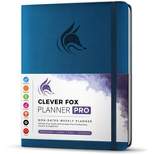 Undated Planner PRO Weekly 8.5"x11" Mystic Blue - Clever Fox