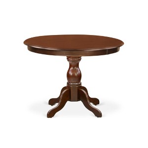 East West Furniture, Dinner Table With Mahogany Color Table Top - 1 of 2