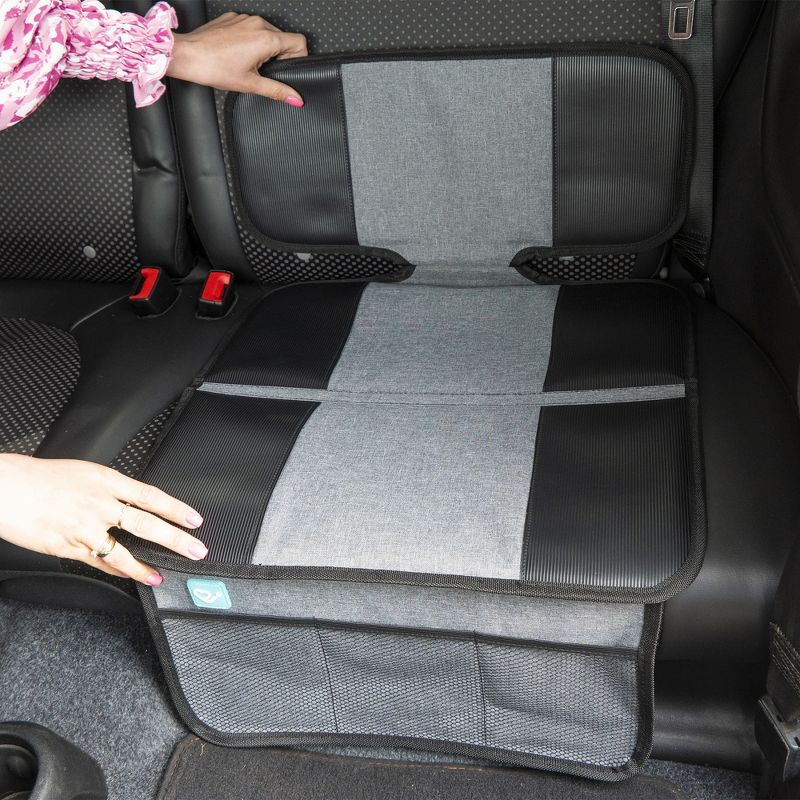 Joybi Lower Child Seat Protection Mat, Universal Protective Cover for Car Seats, 5 of 10