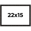 PosterPalooza | 22x15 Bamboo Picture Frame, UV Acrylic, 4 Finishes - Brown, Black, Gold, and Natural - 2 of 4
