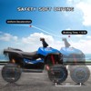 12V Kids Ride-On Electric ATV, 35W Doubal Motor 4-Wheeler Off-Road 4WD Car Toy, Kids Ride On ATV with 2 Control Modes, Music, Horn, High Low Speeds - 3 of 4