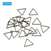 Unique Bargains Jewelry Handmade Triangle Earrings Beading Hoop 30 Pcs - 3 of 4