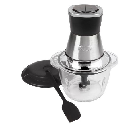 BLACK+DECKER Food Chopper With Mincer Grinder Function, Glass Bowl