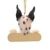 3.0 Inch Harlequin Great Dane Personalize It Dyi Dog Pet Tree Ornaments - 2 of 2