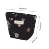 Unique Bargains Vintage Floral Makeup Bag 1 Pc - 2 of 4