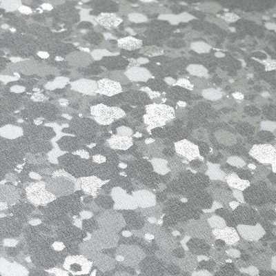 Blush and Gray Glitter Ombre Twin Comforter Set