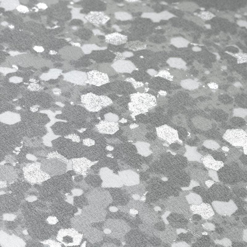 Glitter Ombre Metallic Print Comforter Blush/Gray 3Pc Set Twin, 3 of 4