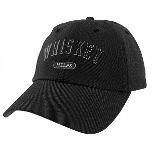 Adult Southern Comfort Whiskey Helps Rubber Patch Dad Cap - 1 of 4
