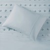 2Pcs Clip Jacquard duvet Cover Set with Pompom Detail - 3 of 4