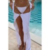 'White' Arabian Nights Meena Maxi Skirt WHITE SMALL/MEDIUM - 4 of 4