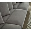 5-Seater Oversized Corduroy Convertible L & U Shaped Sectional Sofa - 4 of 4