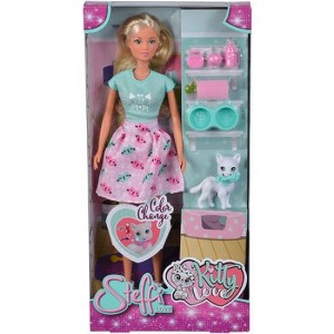 Simba Steffi Love Doll Set “Kitty Love”, 11″ Fashion Doll with Color-Change Kitty & Accessories, Ages 3+ - 1 of 1