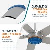 AMERLIFE Industrial Outdoor Ceiling Fan, Energy Efficient Commercial Ceiling Fan with DC Motor and Wall Control - 4 of 4