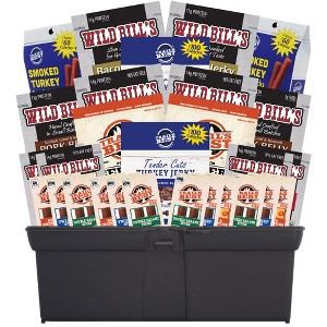 Wild Bill's Multi-Brand 30-Piece Sampler Gift Tool Box (jerky, sticks and more) - 1 of 4