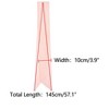INSPIRE CHIC Women Pleated Pure Chiffon Long Solid Color Semi Sheer Stretchy Neck Scarves 1Pc - 3 of 4