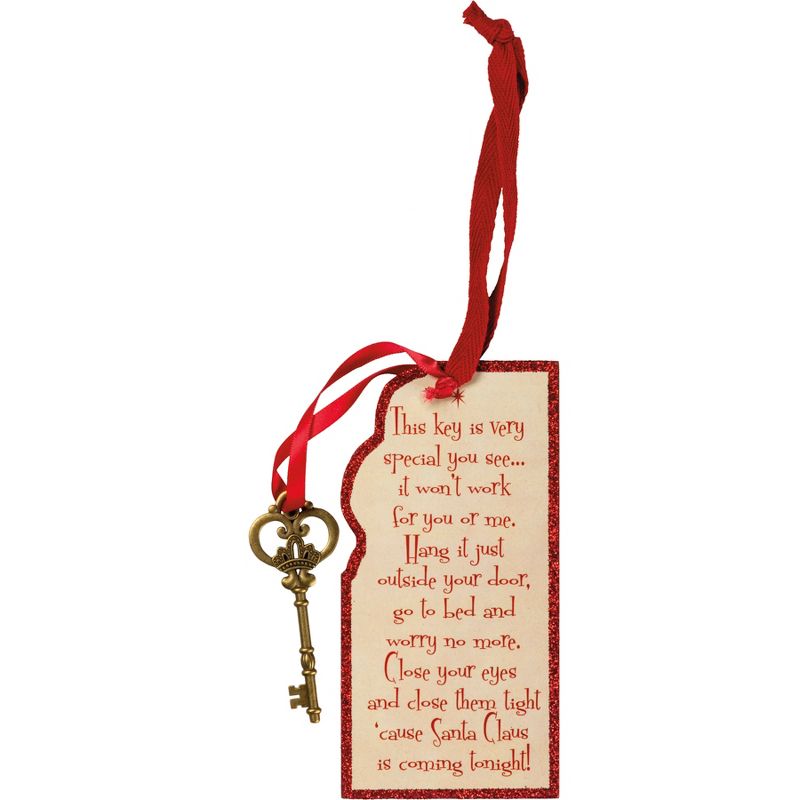 Primitives by Kathy Santa's Magic Key Vintage Ornament, 2 of 5