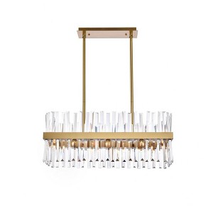 Elegant Lighting Serephina 16 - Light Chandelier in  Satin Gold - 1 of 4
