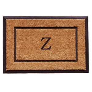 Calloway Mills 101632436Z The General Monogram Doormat, 24" x 36", Letter Z - 1 of 1