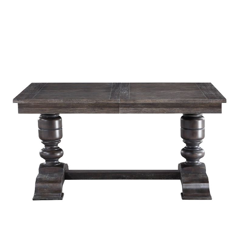 Hutchins Dining Table Washed Espresso - Steve Silver Co., 4 of 10