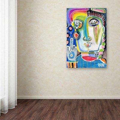 Wyanne Colorful Abstract Canvas Art 16x24