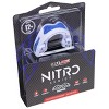 SafeJawz NITRO Triple Layer Shock Cage Mouth Guard with Case for Basketball, Lacrosse, Football, MMA, Hockey, Wrestling - WHITE - 3 of 4