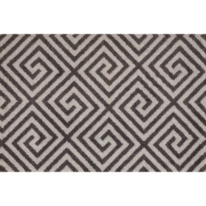 2'x3' ColorStar Greek Grid Doormat - Bungalow Flooring - 1 of 4