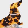 Dachshund Claw Hair Clip - Wild Fable™ Brown: Fashion Accessory for All Hair Types - 2 of 2