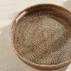 Plum & Post Burma Rattan Round Serving Tray Large - 2 of 4