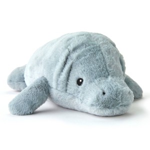 FAO Schwarz 10" Planet Love Recycled Bottle Manatee Plush - 1 of 4