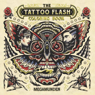 The Tattoo Flash Coloring Book - (Paperback)