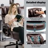 PAGED High Back Office Chair Heavy Duty Gaming Chair Large Computer Desk Chair with Extra Wide Seat and Adjustable Lumbar for Home Office - 3 of 4