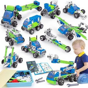 10-in-1 STEM Building Toys Set, Educational Learning Kit for Creative Kids Ages 4-10 - 1 of 4