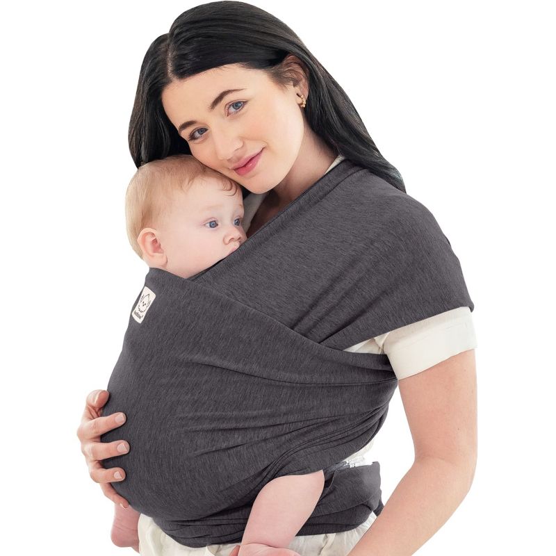 KeaBabies Original Baby Wraps Carrier, Baby Sling Carrier, Stretchy Infant Carrier for Newborn, Toddler, 1 of 14