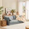 CAVINAS 87.4" Modern Deep Seat Cloud Couch, Comfy Upholstered Sofa with Multiple Large Soft Pillows - 2 of 4