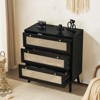 Rattan Chest of Drawers of Drawers - 2 of 4