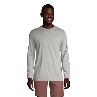 Lands' End Men's Long Sleeve Cotton Supima Tee