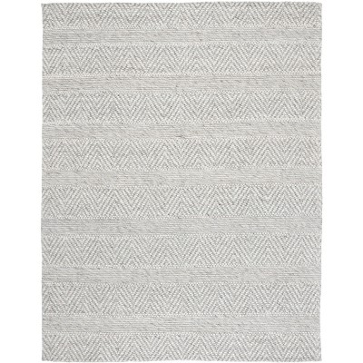 Marbella Mrb554 Power Loomed Area Rug - Beige/light Grey - 8'x10 ...