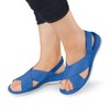 Collections Etc Cross-over Adjustable Sandals - 3 of 4