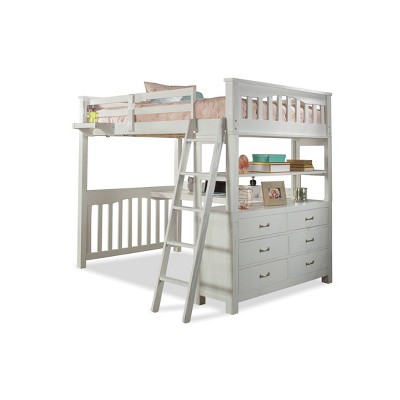 target bunk beds with desk