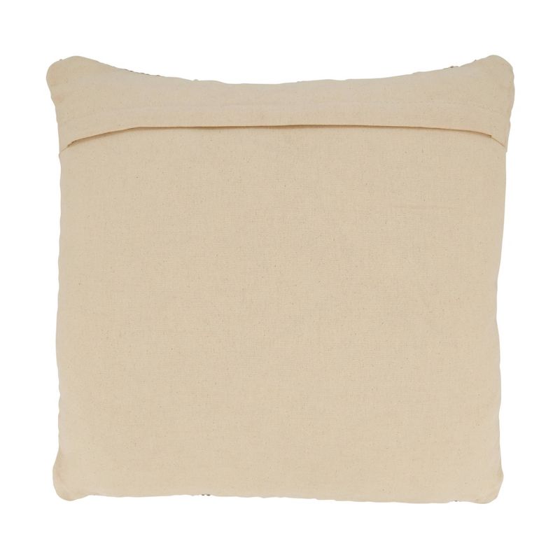 20"x20" Oversize Printed Boho Chindi Square Throw Pillow - Saro Lifestyle, 2 of 4