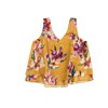 bar III Womens Ruffle Hem Floral Knit Blouse - 2 of 2