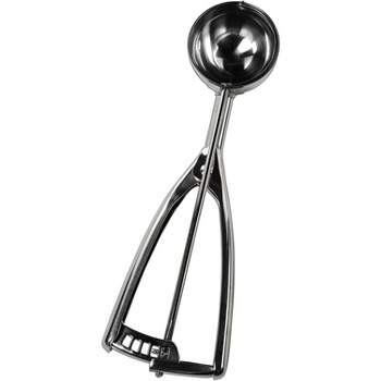Fat Daddio's Stainless Steel Batter, Cookie Measuring Scoop, No. 24, 2 2/3 tbsp, Silver