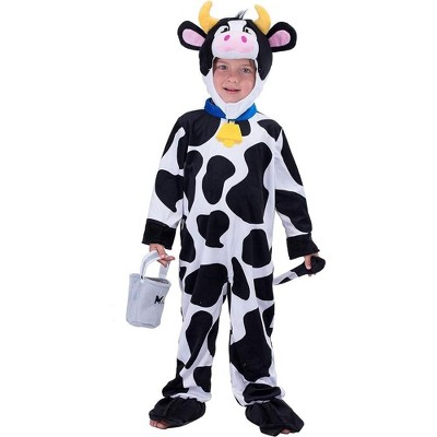 Joyfy Infant Toddler's Halloween Costume Cow Pajamas Costume for Halloween Dress Up Party
