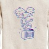 Boys' - Hey Arnold! - 3D Arnold Graphic Long Sleeve Fleece Sweatshirt - 2 of 4