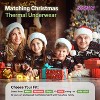 Rocky Christmas Matching Family Warm Thermal Pajamas, Girls, Boys, Mens, Womens - 2 of 4
