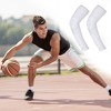 Unique Bargains Reduce Joint Pain Stretch Arm Elbow Compression Sleeve 1 Pair - 2 of 4