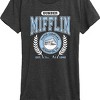 Women's - The Office - Dunder Mifflin Collegiate Short Sleeve Graphic T-Shirt - 2 of 4
