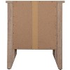 NicBex Wood Nightstand with Drawer,End Table with Open Storage Compartment for Bedroom,Living Room - 4 of 4