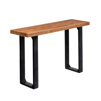 MH London Mila 30" Solid Wood Console Table with Rectangle Top
